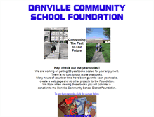 Tablet Screenshot of danvilleschoolfoundation.org